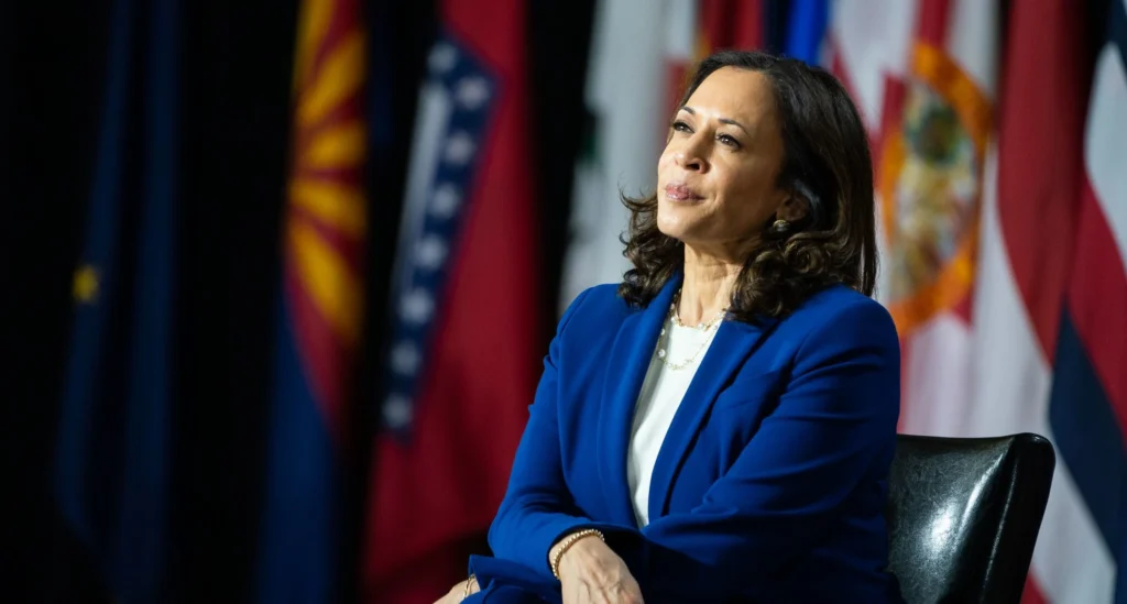 Vice President + harris