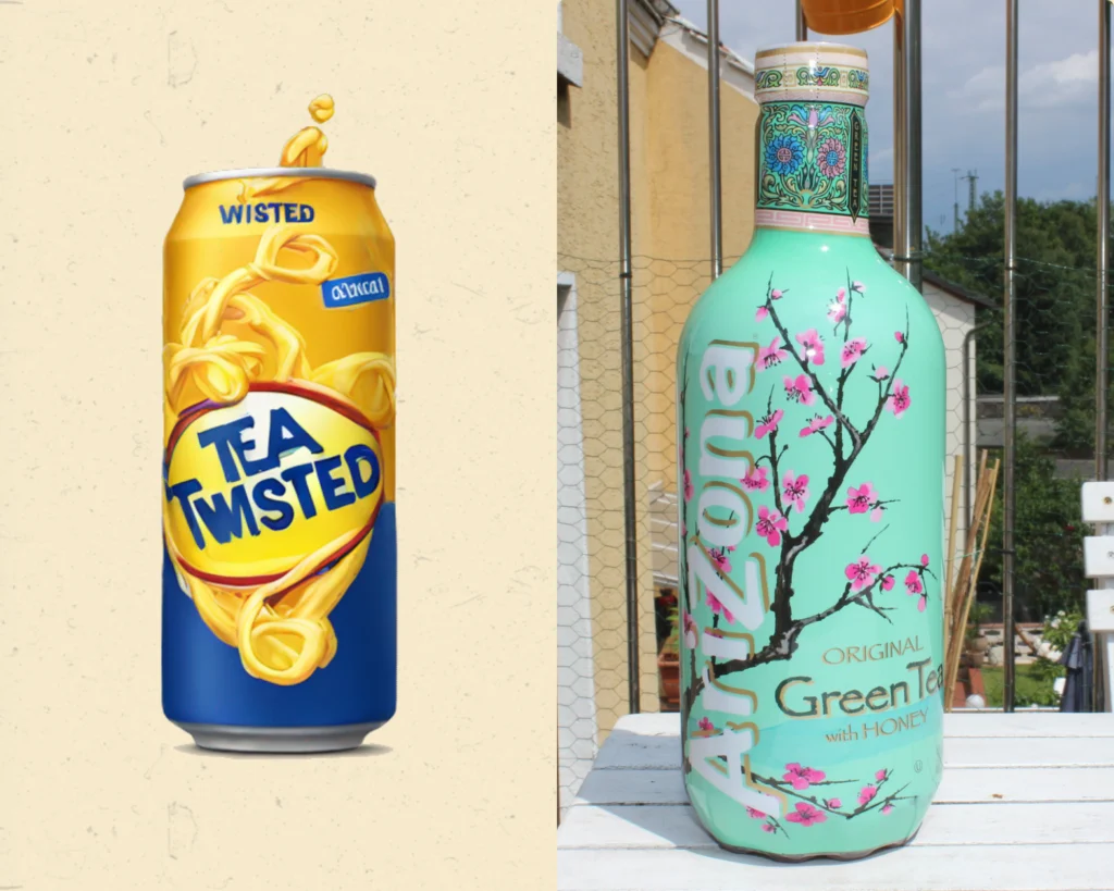 Twisted Tea +  Arizona Green Tea